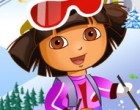 Juego Dora Ski Jump
